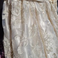 Детска рокля - Златисто ламе, снимка 5 - Детски рокли и поли - 42482361