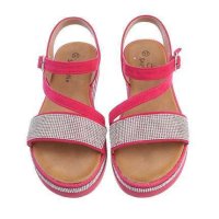 Дамски сандали на клин, 5цвята , снимка 13 - Сандали - 41085166