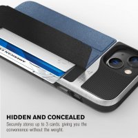 Нов защитен калъф кейс гръб iPhone 14 Plus/ pro max Айфон Поставка за карта военна защита от падане, снимка 2 - Калъфи, кейсове - 39261103