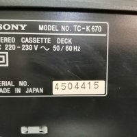 Sony tc-k670, снимка 9 - Декове - 44329475