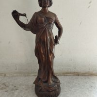стара метална статуетка, снимка 1 - Други ценни предмети - 42401745