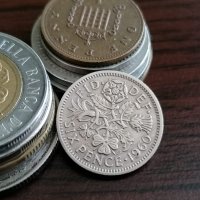 Монета - Великобритания - 6 пенса | 1960г., снимка 1 - Нумизматика и бонистика - 35691725