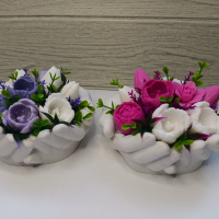 Ароматни Букети от глицеринов сапун , снимка 12 - Изкуствени цветя - 44750138