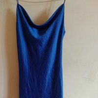 Fabrizia дълга синя рокля , снимка 10 - Рокли - 42127603