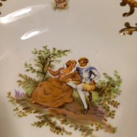 порцеланови чинии с позлата Ромео и Жулиета полски порцелан Wawel, снимка 8 - Чинии - 44464705