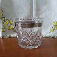 Кристална ледарка купа, снимка 1 - Антикварни и старинни предмети - 41500413
