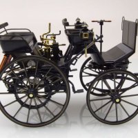 Daimler Motorkutsche 1886 - мащаб 1:18 на Norev моделът е нов в кутия, снимка 4 - Колекции - 41951305