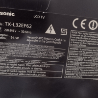 32" LCD Panasonic  TX-l32EF6E  части, снимка 4 - Телевизори - 44582941