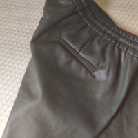 Vero Moda нов спортно елегантен панталон с ефект на кожа, снимка 3 - Панталони - 42122220
