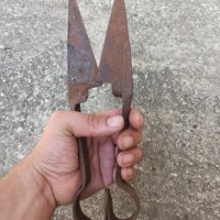 Стара метална ножица, снимка 5 - Антикварни и старинни предмети - 33948020