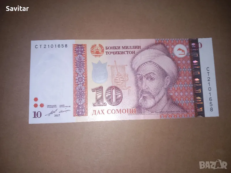 Таджикистан 10 UNC, снимка 1