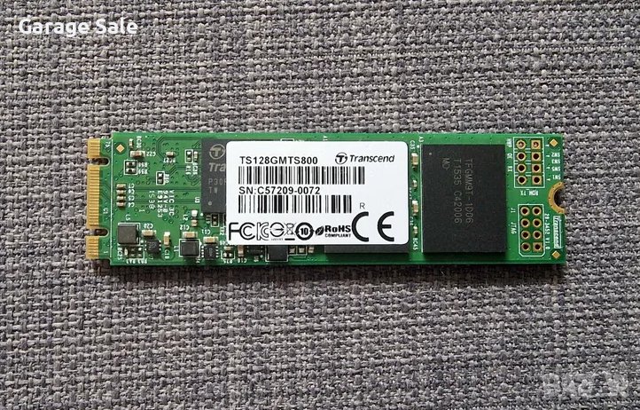 Transcend 128GB NVMe PCIe, снимка 1