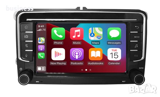 Мултимедия с безжичен CarPlay за VW, Seat, Skoda EW847WADCP, снимка 1