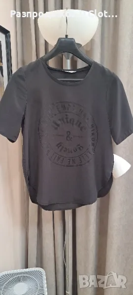 дамска тениска черна XS/S , снимка 1