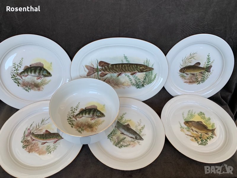Баварски сервиз за рибари Eschenbach, снимка 1