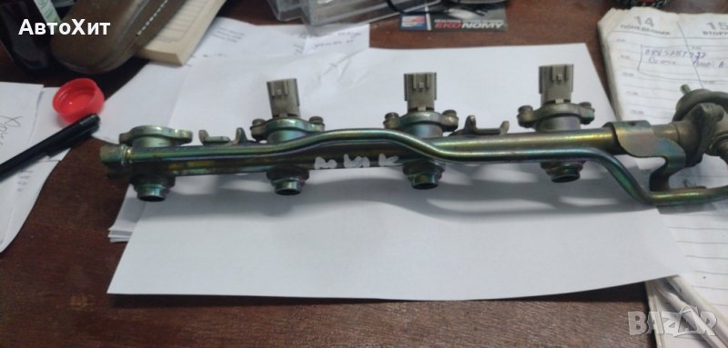 Бензинова рейка с инжектори NIsan Micra 1.0 i 55kc, снимка 1