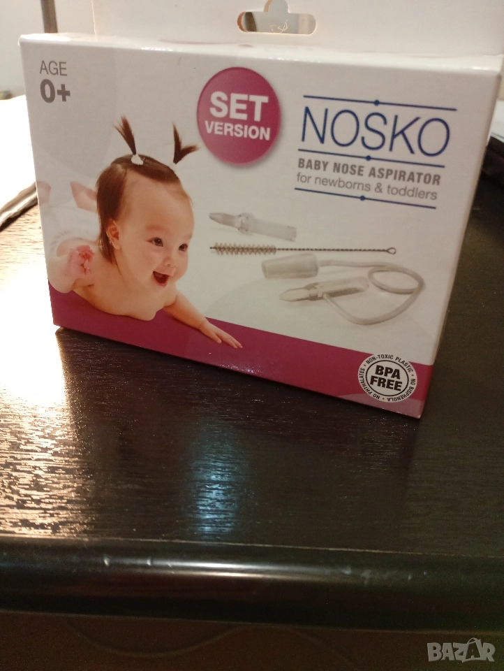 Бебешки аспиратор за нос Nosko, снимка 1