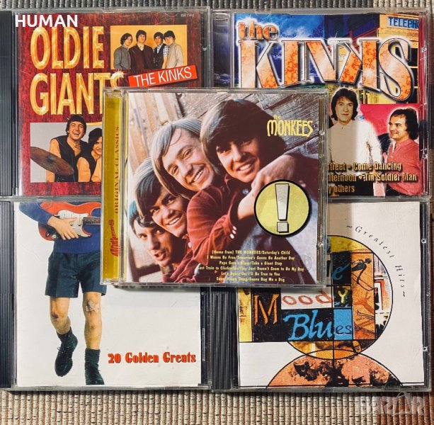 Moody Blues,Kinks,Monkees,Shadows , снимка 1