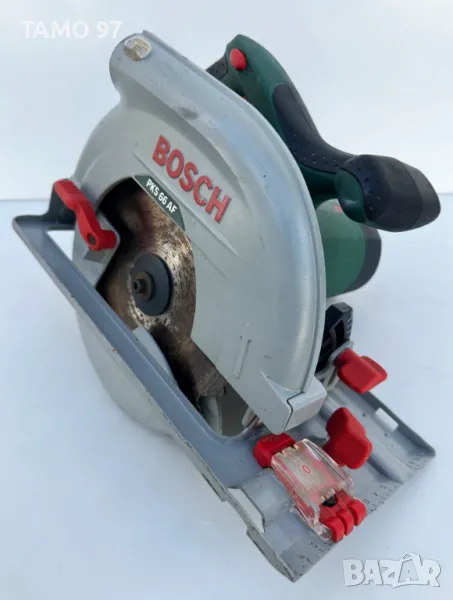 BOSCH PKS 66 AF - Ръчен циркуляр 1600W 190мм, снимка 1