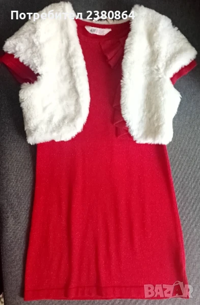 НОВИ елечета и роклички за момиченце 4-6 г., снимка 1