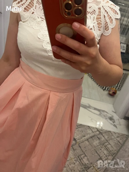 Пола с висока талия M-L , снимка 1