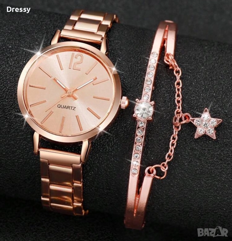 Дамски часовник с гривна , снимка 1