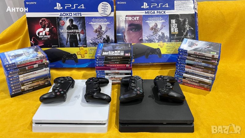 Продавам PlayStation 4 /ПС4 с 500 гб. Работи перфектно и изглежда отлично! , снимка 1