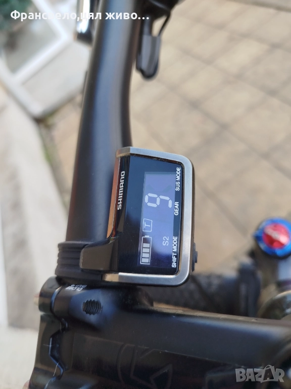 Сет Shimano xtr m 9050 без лява команда и зарядно с лек проблем , снимка 1