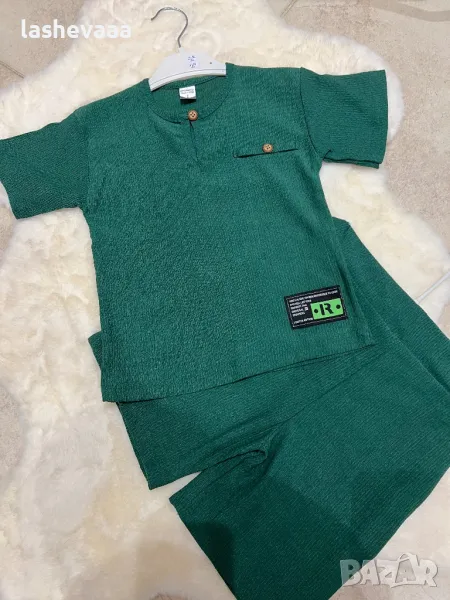 Комплекти за момчета зелено, снимка 1