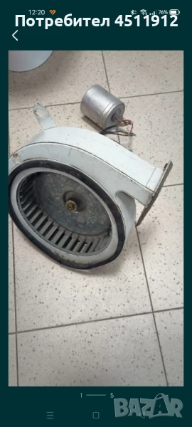 Вентилатор промишлен центробежен тип охлюв, снимка 1