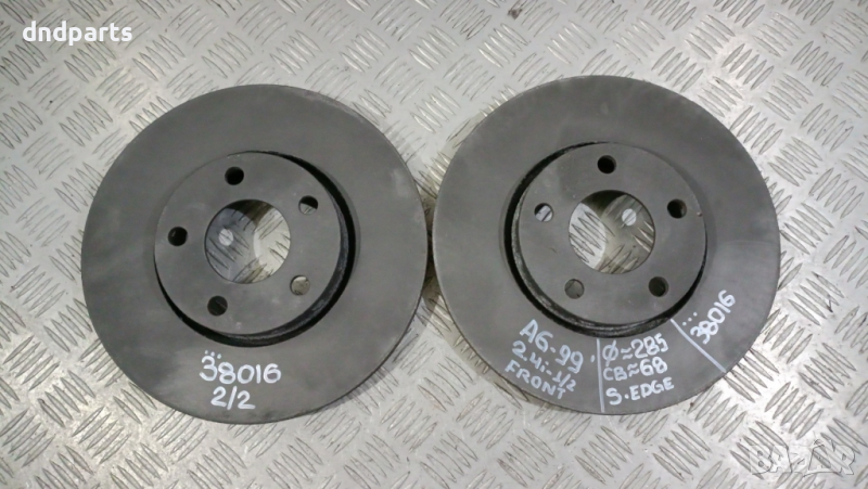 Предни дискове Audi A6 2.4i 1999г.	, снимка 1