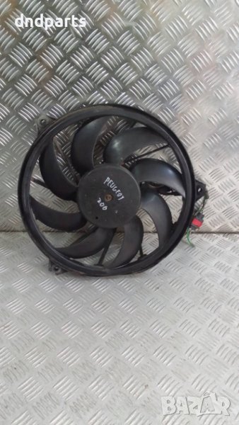 Охладителна перка Peugeot 206 2000г.	, снимка 1