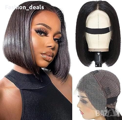 Чисто нова красива женствена Удобна за носене Човешка коса Перука, снимка 1