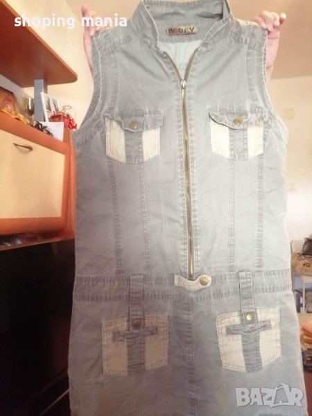 Дамски дънков сукман, снимка 1