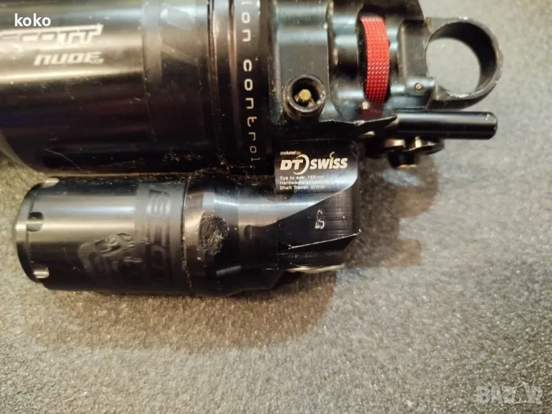 Шок амортисьор заден Scott nude swiss shock , снимка 1