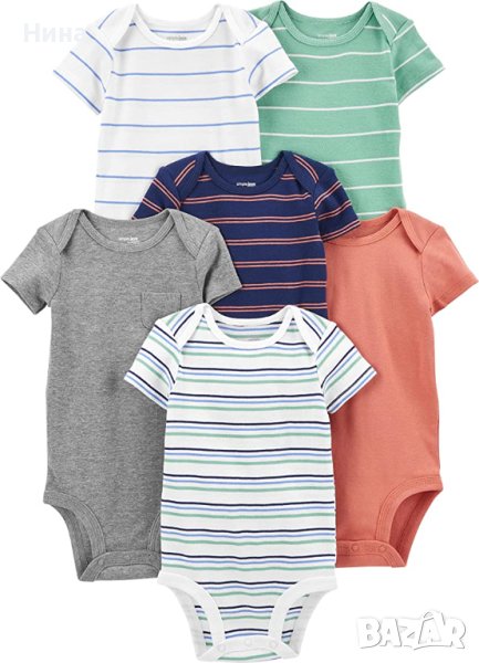 Carter's боди сет от 6 броя, снимка 1