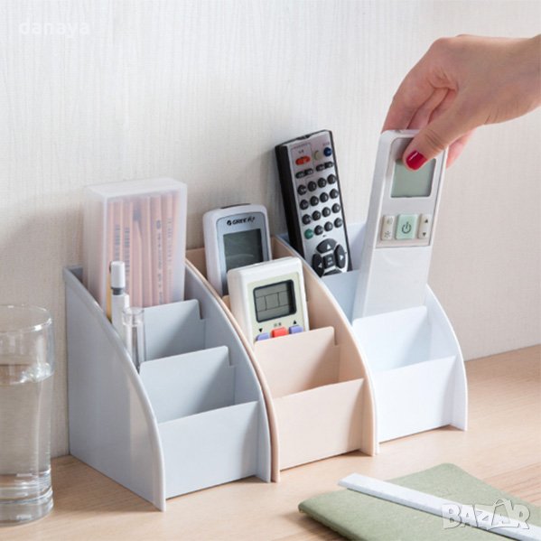 3802 Малък органайзер за бюро мини етажерка с 3 отделения, снимка 1