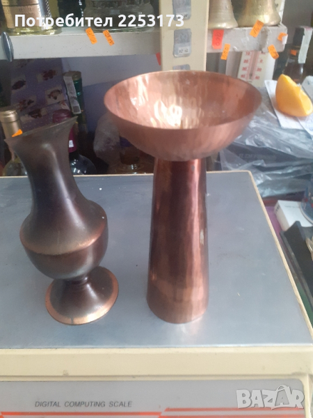 Стар меден лот за декор, снимка 1