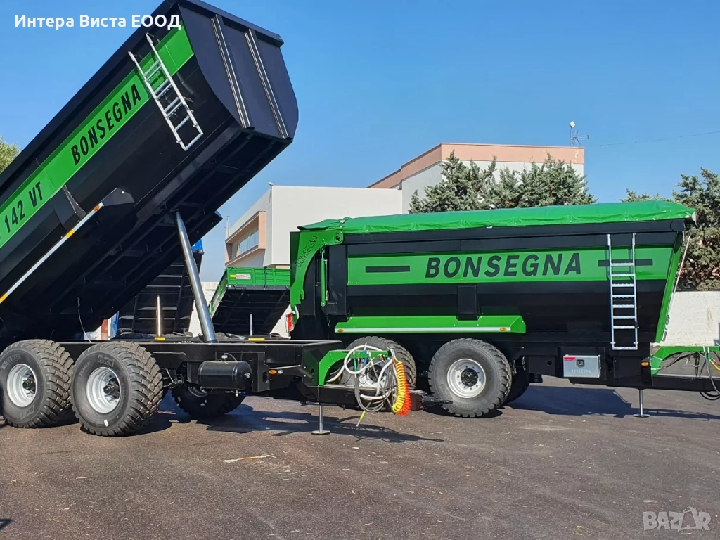 Ремарке Дъмпер 14 т - Италия, снимка 1