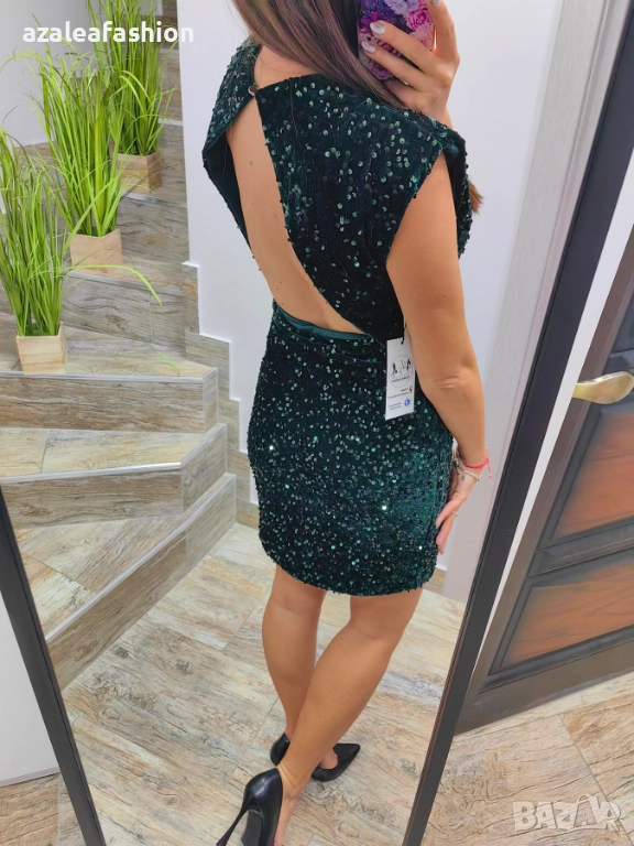 Рокля с пайети, снимка 1