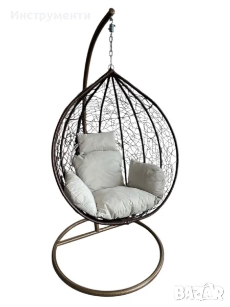 Градинска люлка тип яйце-гнездо 107х90, снимка 1