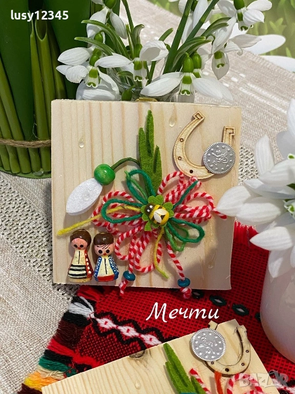 Първомартенски мини пана с кокичета!, снимка 1