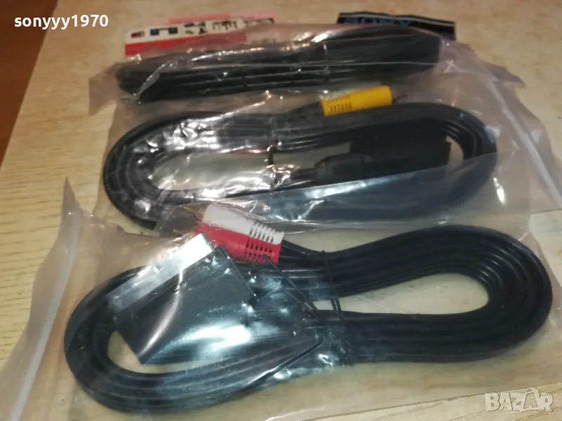 ДЕБЕЛ КАБЕЛ-СКАРТ/ЧИНЧОВЕ-СТЕРЕО АУДИО/ВИДЕО 2612241732, снимка 1