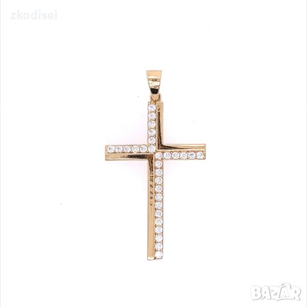 Златен медальон 1,68гр. 14кр. проба:585 модел:20081-2, снимка 1