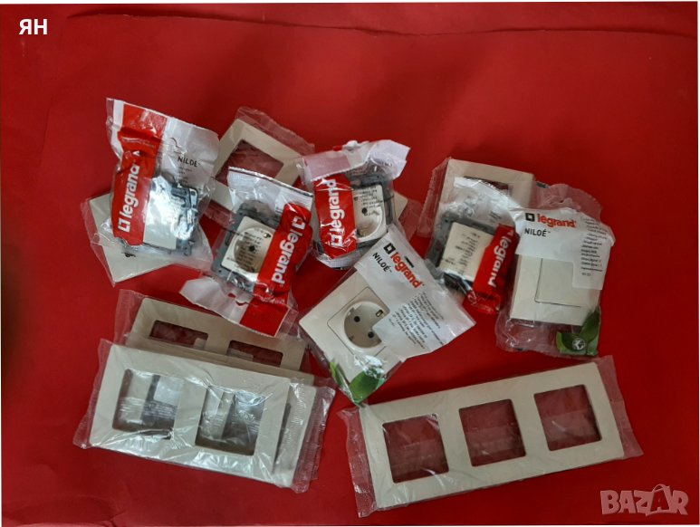 Legrand NILOE Ключове/Контакти-Цвят КРЕМ, снимка 1