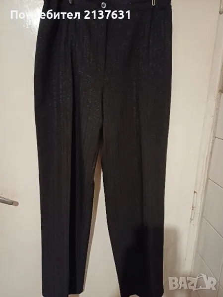 ДАМСКИ  ЧЕРЕН ПАНТАЛОН Размер 50, снимка 1