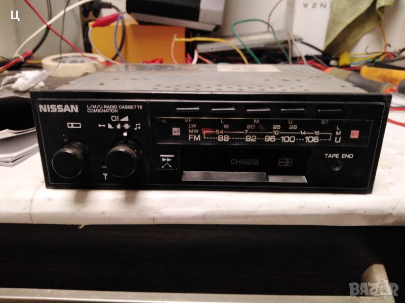 Оригинален радиокасетофон за NISSAN Clarion PN-6058U, снимка 1