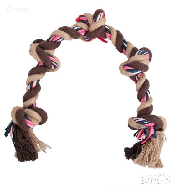 Играчка за куче с въже с възли 78 см, снимка 1