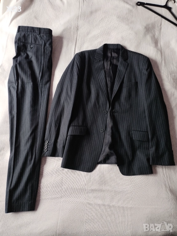 Мъжки  костюм Теодора - син, размер 48, снимка 1