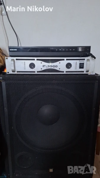 Усилвател-крайно стъпало омнитроник германски, снимка 1